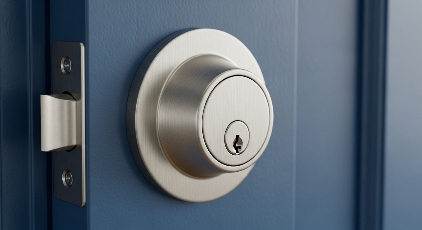 deadbolt door security hardware — Cresskill Locksmith