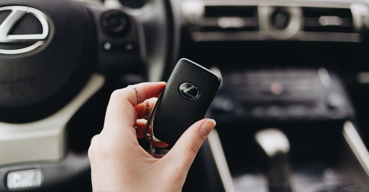 Toyota car key fob — Cresskill Locksmith